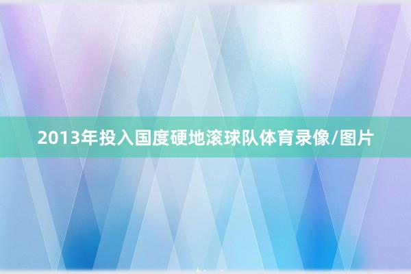 2013年投入国度硬地滚球队体育录像/图片